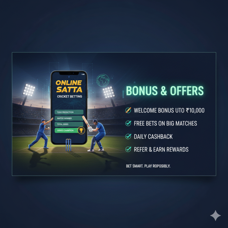 Online Satta | From Toss to Trophy – Bet Smart on Cricket